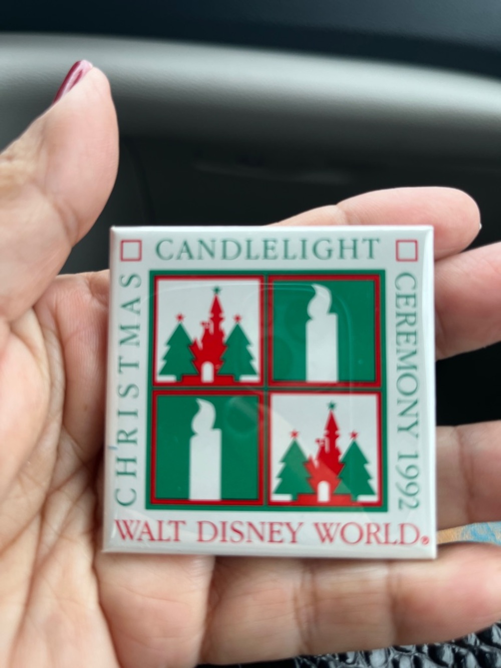 Walt Disney World Christmas Candlelight Ceremony 1992 Pin